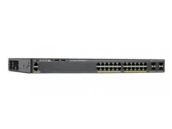 Cisco Catalyst 2960-X 24 GigE, 4 x 1G SFP, LAN Base, WS-C2960X-24TS-L
